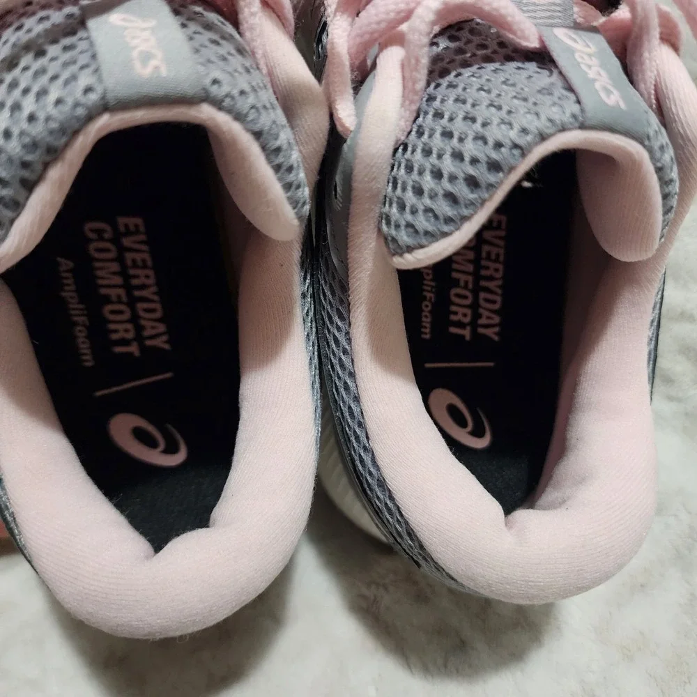 Asics Women's Gel-Contend 7 Running Shoes Size 9 Sheet Rock/Pink Salt Workout